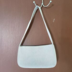 Brandy Melville Blue Suede Shoulder Bag